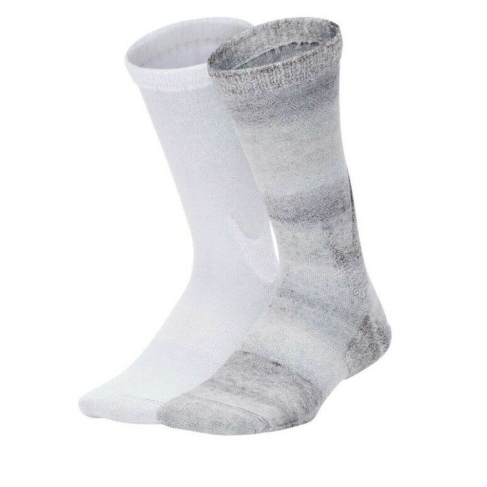Nike youth Swoosh Cushioned Crew Socks 2 Pairs Pe